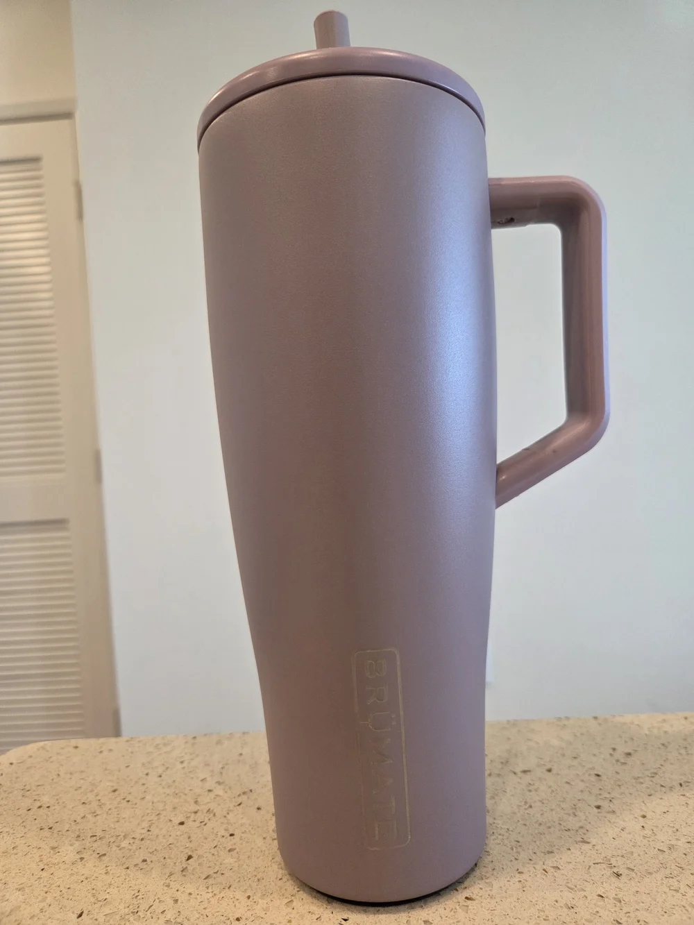 NWT Brumate ERA 40oz Lavender Straw Tumbler with Handle